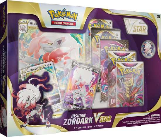 Pokémon Hisuian Zoroark VSTAR Premium Collection voor €29,49 @ bol.com (laagste prijs)