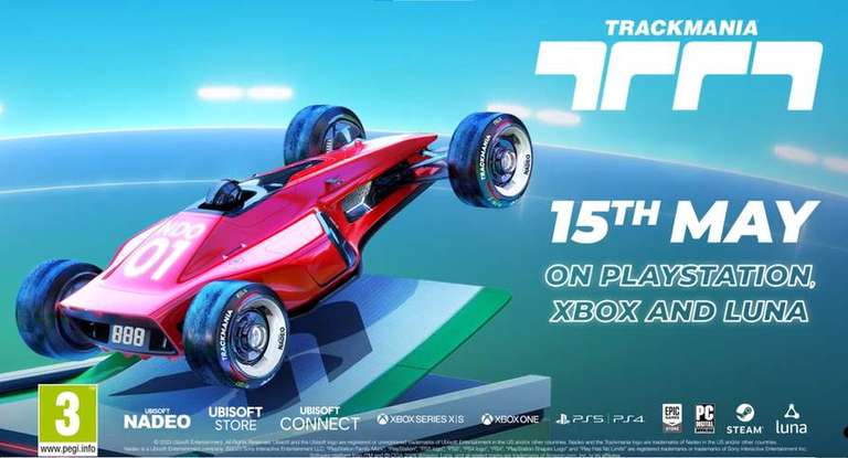 Trackmania gratis te claimen voor PS5, PS4, Xbox One, Xbox Series X/S