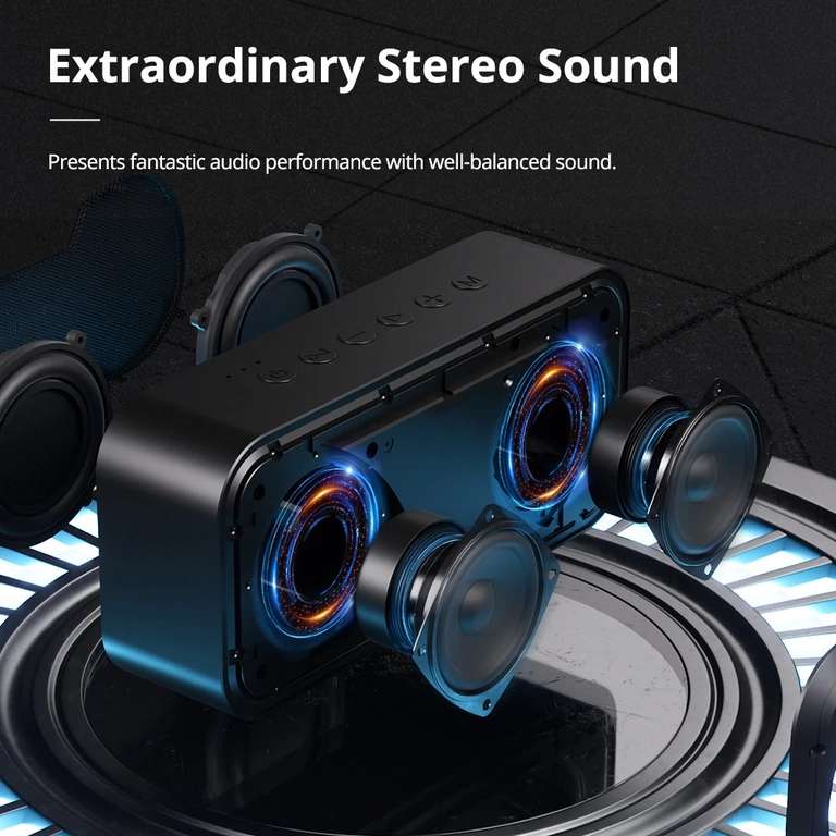 Tronsmart Force SE 50W bluetooth speaker voor €36,99 @ Geekbuying