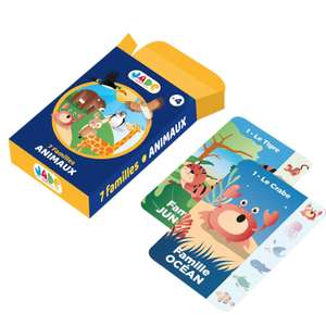 Leer Frans met dit Franstalige dierenkaartspel voor €1,45 @ Amazon NL