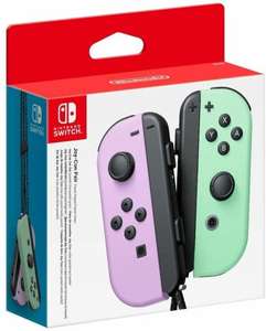 Nintendo Switch joy-con controllers (pastel paars en groen)