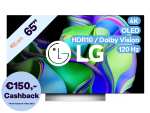 LG 65” OLED evo C3 4K Smart TV 120 Hz | OLED65C35LA - (€150 cashback)