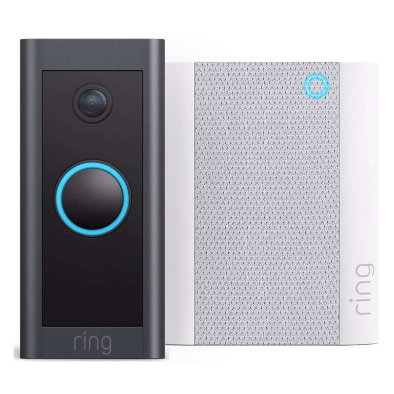 Ring Video Doorbell Wired + Ring Chime Gen. 2 (2020)