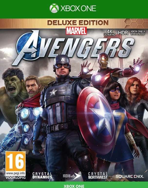 Marvel's Avengers Deluxe Edition voor Xbox One (gratis Xbox Series X upgrade)