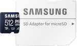 SAMSUNG PRO Ultimate microSD-geheugenkaart, 512GB