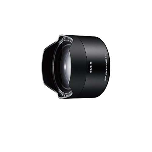 Sony SEL-075UWC Ultra groothoek voorzetconverter (volledig formaat, geschikt voor de lens Sony SEL-28F20, E-Mount) zwart