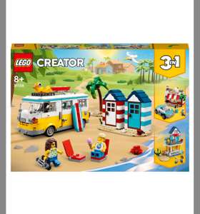 LEGO Creator 3-in-1 strandkampeerbus 31138