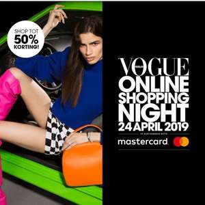 Vogue Shopping Night: tot 50% korting bij verschillende winkels
