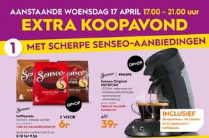 Philips SENSEO® koffiepadmachine HD7817/60 - zwart incl. 80 koffiepads