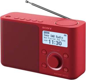 Sony XDR-S61D DAB+ Radio rood voor €39,95 @ Megekko