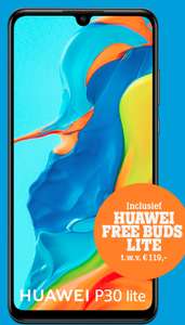 Huawei P30 Lite 128GB voor € 286,70 bij Tele2 (ipv 369,-)