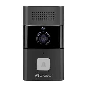 DIGOO DG-XYB 720P HD WIFI Wireless Smart Video Doorbell Two-way Audio Message Function Smart Home Security Monitor - Black