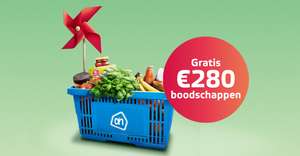280 euro aan gratis boodschappen met Albert Heijn Cadeaukaarten bij een 1 jarig stroom en gas contract van Eneco!