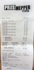 Prijsmepper  scheerspullen 50% korting o.a. Gillette Fusion 16 stuks voor €17,50 (€1,09 per stuk)