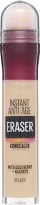 Maybelline Instant Anti Age Eraser Concealer - 01 Light - 6,8 ml. Bij BOL voor 6,50euro
