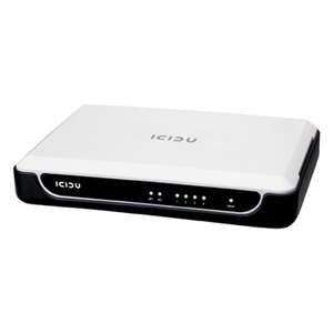 ICIDU Broadband Router en Switch (NI-707532) voor € 9.99 @ Dixons/Mycom