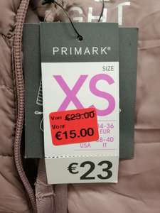 Lightweight jacket dames van €23,- voor €15,- bij Primark Arnhem
