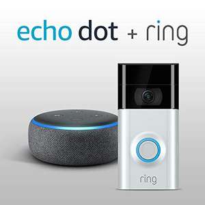 Ring Video Doorbell 2 + Echo Dot (met of zonder deurspion) @Amazon