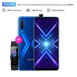 Honor 9X smartphone + Band 5 voor €228,90 @ honor official