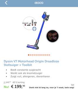 Dyson v7 motorhead + toolkit