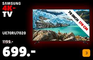 Samsung 70" HDR Smart 4K TV - UE70RU7020