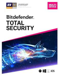 Bitdefender Total Security 2020 5 apparaten voor 1 jaar