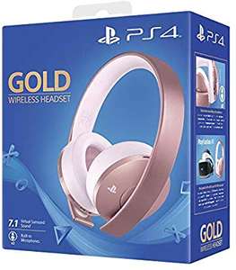 Sony PlayStation Gold Wireless Headset (Rose Gold) voor 57,18€ (Amazon UK)