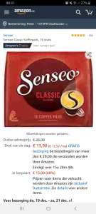 10 zakken Senseo koffie pads (Meerdere smaken)