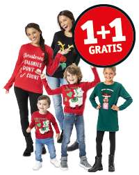 1+1 op alle kersttruien @ Kruidvat.nl en Kruidvat winkels