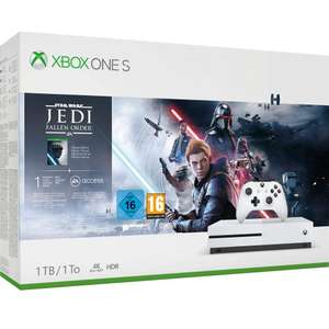 Xbox One S 1 TB (discversie) + Star Wars Jedi of Forza Horizon of Division 2 €161,32 @ amazon.fr