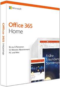 1 jaar licentie Microsoft Office 365 home (via e-mail) @Amazon Dagdeal