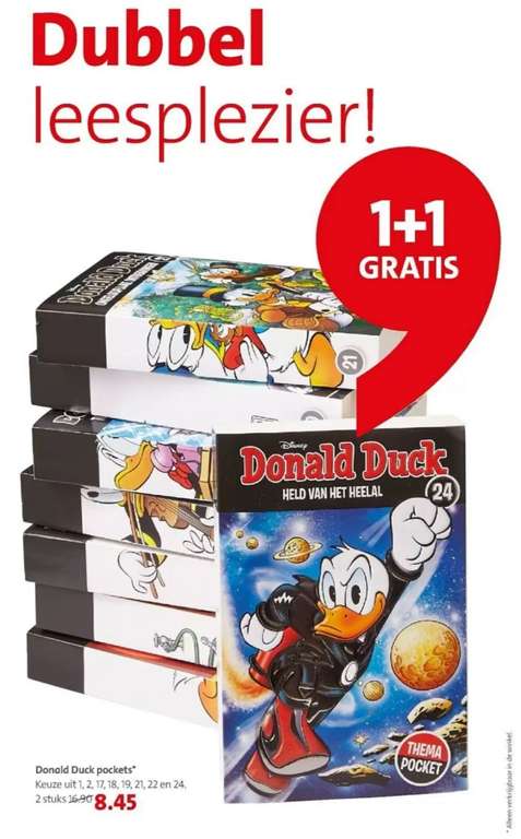 (1+1 gratis) Donald Duck pockets @Bruna