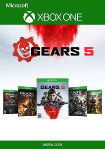 [Xbox One] Gears 5 Bundle (Gears of War Ultimate + 2, 3, 4 & Gears 5) voor €18,29 @ cdkeys