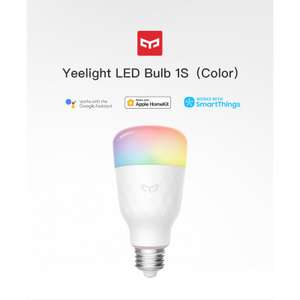Yeelight Smart LED Bulb 1S YLDP13YL (Color) @ Banggood