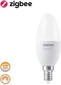 Osram Smart+ ZigBee Ledlamp E14 kaars, werkt met Hue