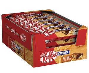 Nestlé KitKat ChunKy Peanut Butter 24X 42g