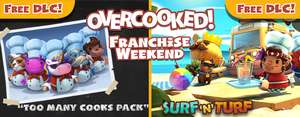 Gratis 2 DLC's te claimen voor Overcooked 2 + Overcooked (2) aanbiedingen @ Steam