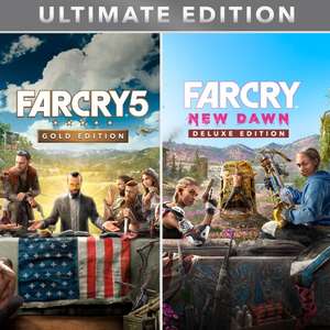 Far Cry 5 Gold Edtion + Far Cry New Dawn Deluxe Edition + Far Cry 3 Classic Edition @ PSN