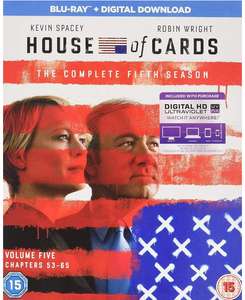 House Of Cards: The Complete Fifth Season Blu-ray