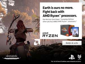 Gratis Horizon Zero Dawn (PC) bij aanschaf van een AMD Ryzen™ processor