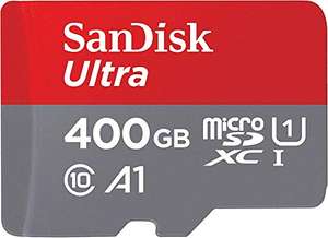 Sandisk Ultra microSDXC Class 10 UHS-I A1 UHS Class 1 400GB + SD-adapter @Amazon.nl