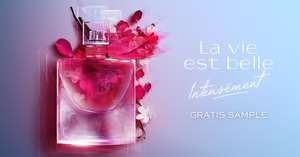 Gratis La vie est belle parfum sample