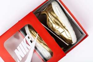 Gouden of zilveren Nike Air Max Crib (baby) @ Size