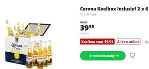 Corona Coolbox met 12 flesjes Corona op Jumbo.com