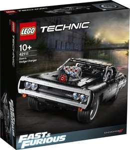 LEGO Technic Dom's Dodge Charger - 42111 Met 10'tje korting wordt het zelfs € 67,93