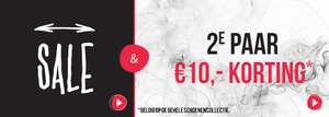 SALE + 2e paar €10 korting @ Dolcis