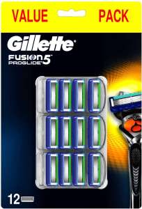 Gillette Fusion ProGlide scheermesjes 6x12 stuks voor €6,99 @ Bol.com