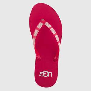 Ugg dames slippers (zwart en roze)