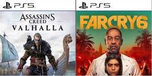 Assassin's Creed Valhalla / Far Cry 6 - PlayStation 5 (Fysiek)