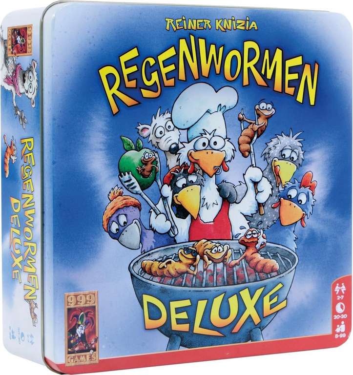 999 Games Regenwormen deluxe @kruidvat